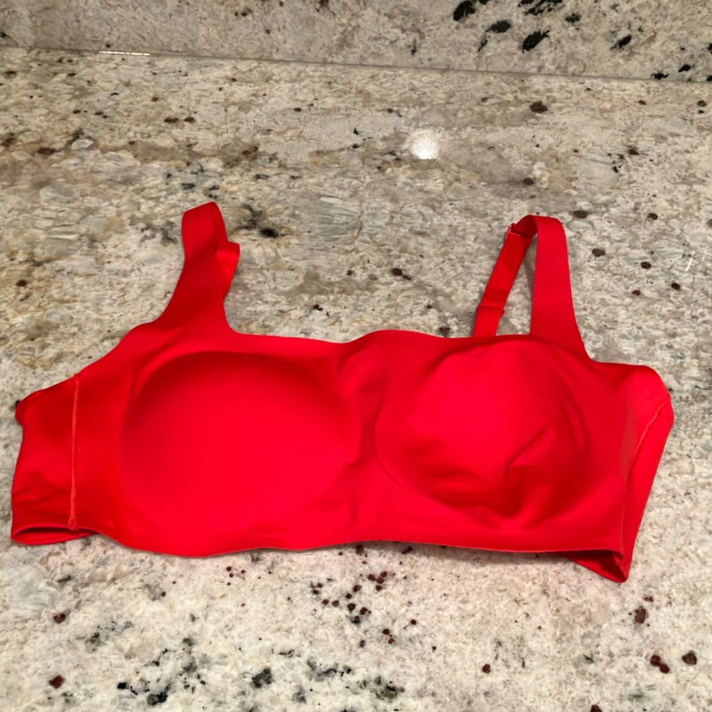 Skims Recycled Swim Molded Scoop Bikini Top Large